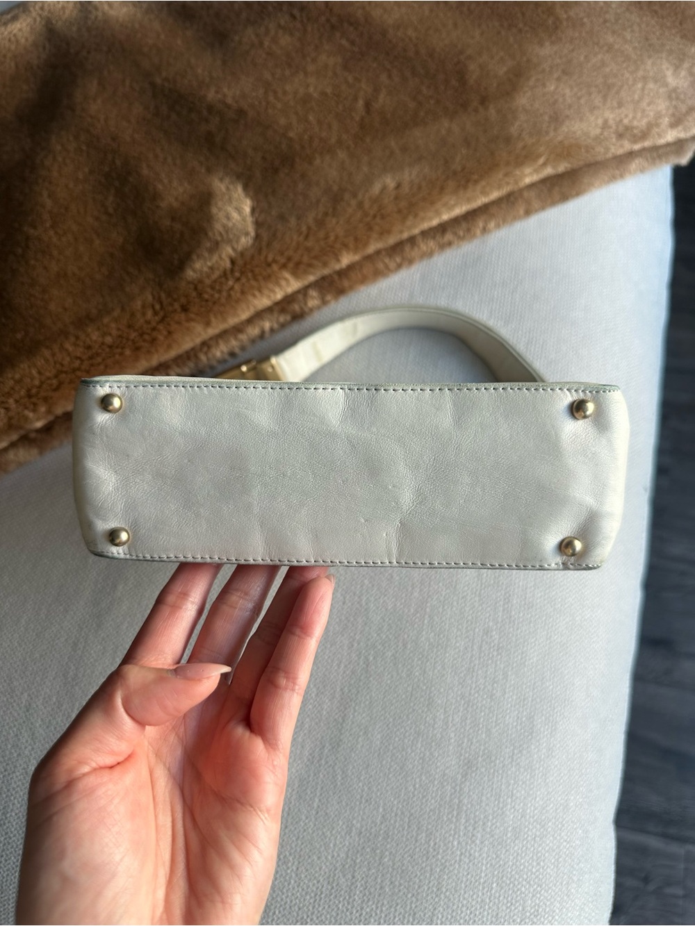 AUTHENTIC Chanel CC Chocolate Bar Shoulder Bag - Picture 4 of 11